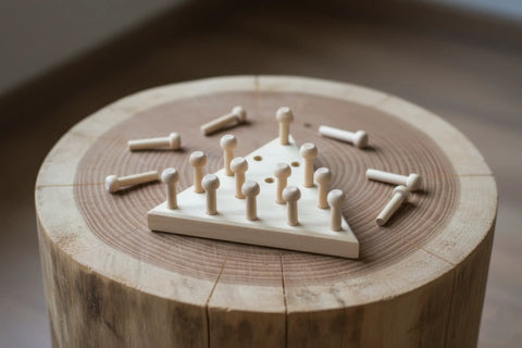 6 x 30 mm koka sēņveida ass tapas koka spēlēs un puzlēs