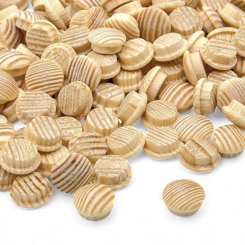 Hunnik 12 mm männipuidust seenekujulisi kattekorke