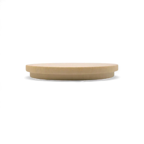 63 mm birch wood jar lid
