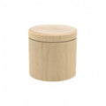 50 x 47 mm apvali tekinta medinė dėžutė
