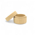 60 x 43 mm treitud puidust karbid koos fitted cover