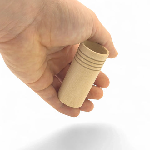 30 x 65 mm virpota koka cilindrisks trauks
