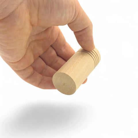 30 x 65 mm virpota koka cilindrisks trauks