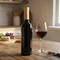 30 x 65 mm virpota koka cilindrisks trauks izmantots kā wine bottle uzgaļi