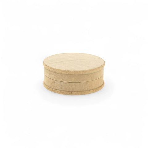 51 x 21 mm treitud ümar puidust karp