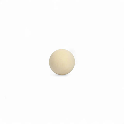 Szlifowana kulka z drewna brzozowego 12 mm