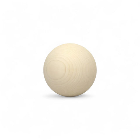 Szlifowana kulka z drewna brzozowego 20 mm