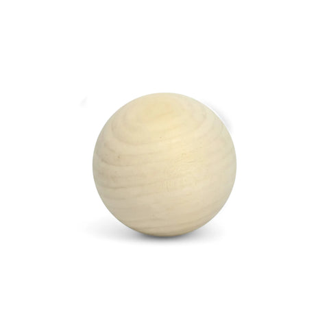 Szlifowana kulka z drewna brzozowego 23 mm