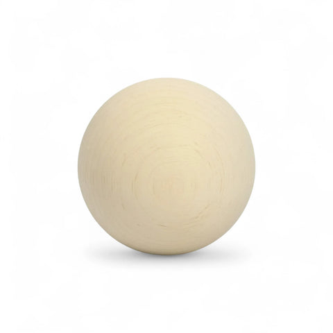 Szlifowana kulka z drewna brzozowego 35 mm