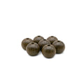 10 mm Black Oak Wood Beads
