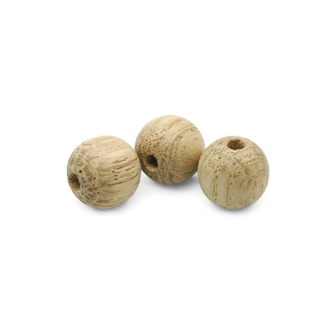 Drewniane koraliki z białego dębu 12 mm
