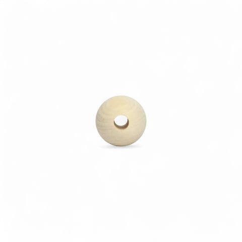 Koralik z drewna brzozowego 12 mm