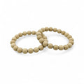 Bracelets -st White tammepuit pärlid