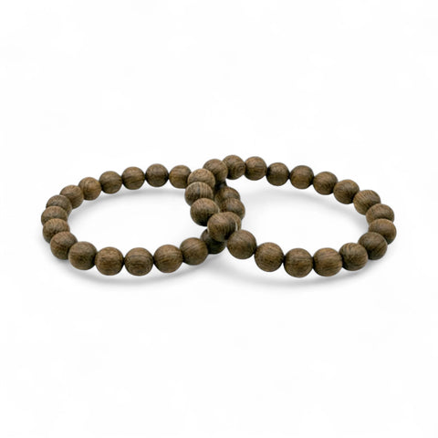 Armbänder aus Schwarzeichen-Perlen