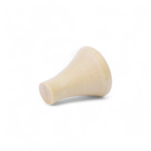 10 mm plona medinė spintelės rankenėlė