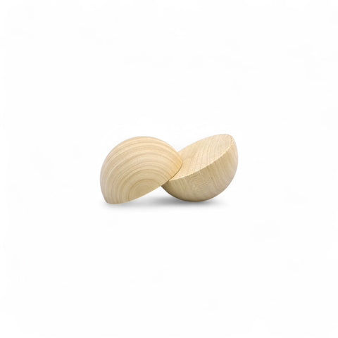 30 mm perpjauti mediniai rutuliukai