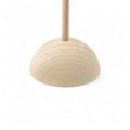 lähikaader  kerad base  33 cm puidust table flag stand