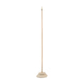 33 cm puidust table flag stand koos carved base