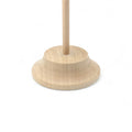 lähikaader  carved base  33 cm puidust table flag stand