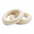 45 mm Holz Bastel toss Ringe